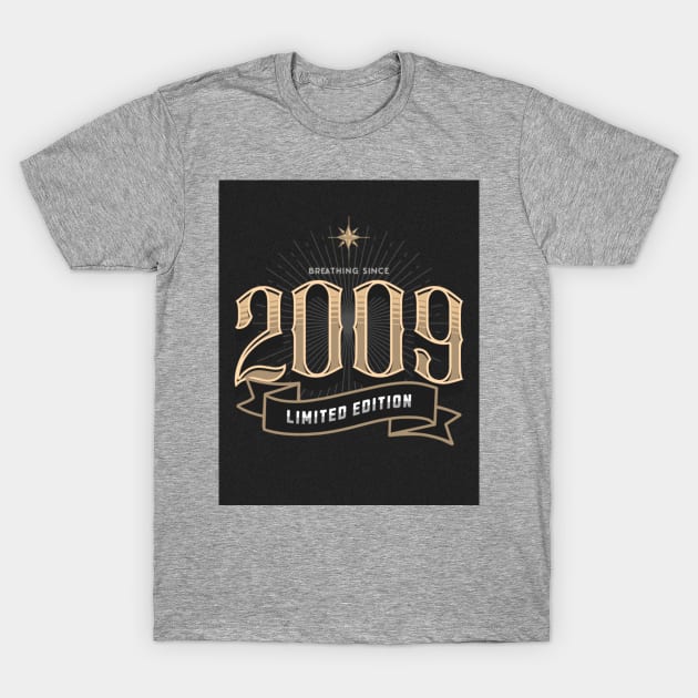 Born in 2009 T-Shirt by TheSoldierOfFortune